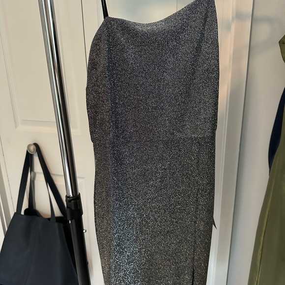 Lulu's sequin Silver Dress - Picture 1 of 3
